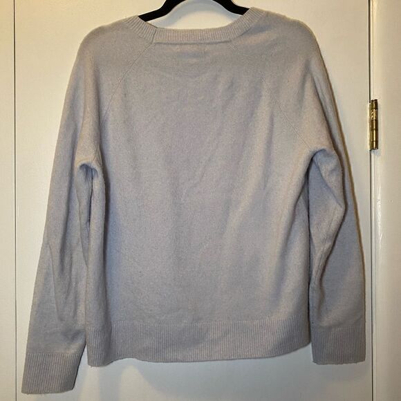 ATHLETA Hawthorn Crew Sweater Marino Wool Blend Voyage Grey Blue Women’s Medium - Picture 6 of 9